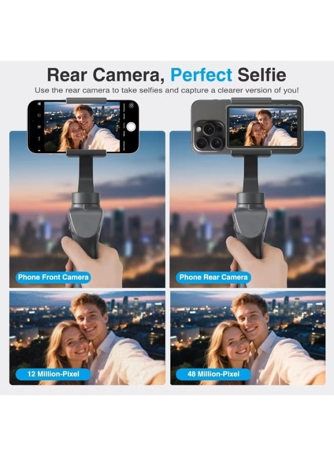 Camera Selfie Monitor for iPhone & Android , Vlog Selfie Monitor Screen, Bluetooth Control, No Delay Audio Play, for YouTube/TikTok Content Creators Vlogging, Live Stream, Wireless Connection - Image 3